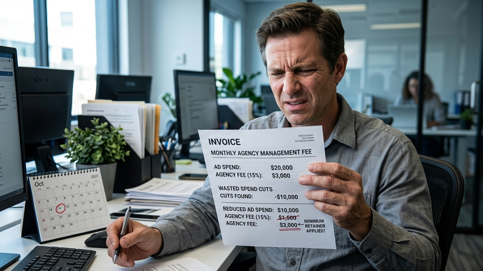 Cover image for: Percentage-of-Spend Agency Fees Reward the Wrong Thing